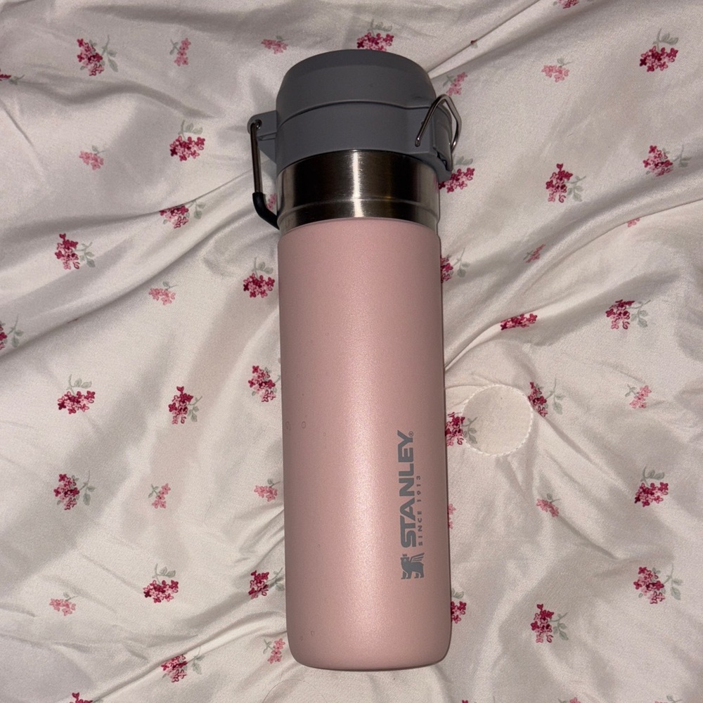 Stanley Pink and Gray Insulated Bottle